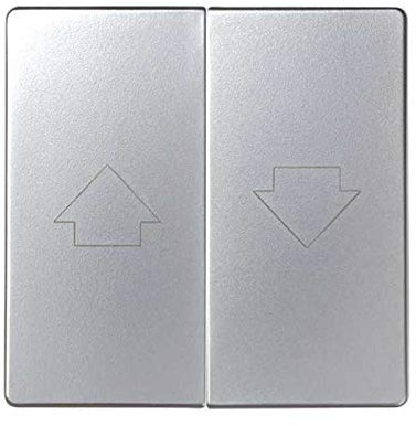 Simon - 82028-33 tecla persianas s-82 aluminio mate Ref. 6558233220