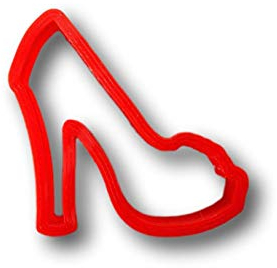 Silhouette Schuh Cookie Cutter, plastik, Unterschiedlich, 7,6 cm