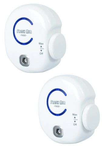 Hug Flight 2 x Air Purifier PLUG-IN OZONE GENERATOR Kill Odor Sterilizer Anion Ion Ozonizer