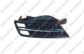 PRASCO DS0122003 Kühlergitter chrom/schwarz Kompatibel mit NISSAN MICRA III K12 Micra C+C III K12