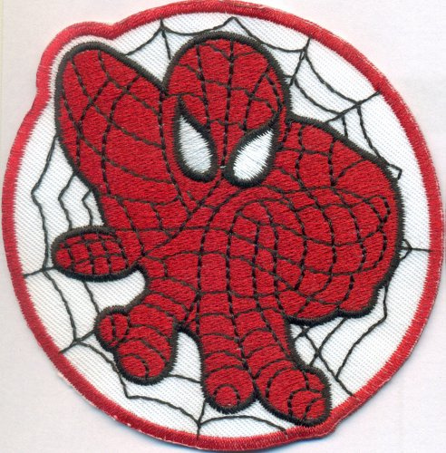Spider Man Spiderman Spidernet Climbing Costume Deko Iron on Patch Badge