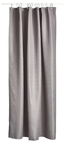 Zone Denmark Shower Curtain Grey Lux