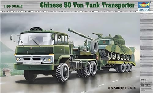 Trumpeter 2 Model Kit Chinese 50 T Tank Transporter