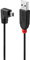 Lindy 0.5m USB 2.0 Cable, Type A to Mini-B, 90 Degree Right Angle