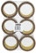 Scotch S5066F6 Lot de 6 Rouleaux de Ruban adhésif sans solvant Acrylique 50 mm x 66 m Havane