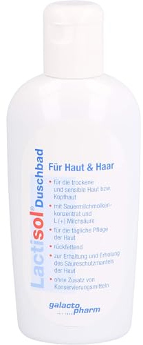 Lactisol Duschbad für Haut & Haare für die trockene und schuppende Haut, 200 ml Lösung
