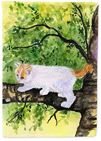 Caroline 's Treasures ss8277chf Katze Türkisch Van Flagge Leinwand, groß, Multicolor