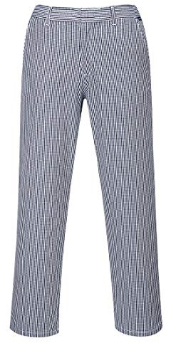 Portwest Mens Barnet High Temperature Cotton Chefs Trousers - White - XXL