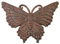 Schmetterling Trittstein Deko Bronze Gusseisen Hof & Garten