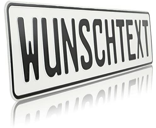 TEILE-24.EU Malinowski 1 x KFZ Kennzeichen Nummernschild Autoschild Funschild