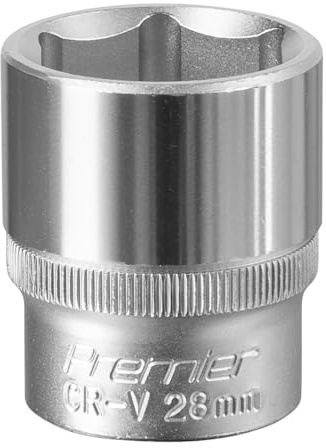 Sealey S1228 Walldrive Socket 28Mm 1/2Sq Drive