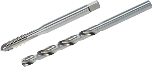 VÖLKEL Twinbox Set 2-teilig | Maschinengewindebohrer + Spiralbohrer | DIN 376 | M16 x 2.0 | HSS-E Gewindebohrer M16 | Gewindeschneider M16 | Für Durchgangslöcher | Form B