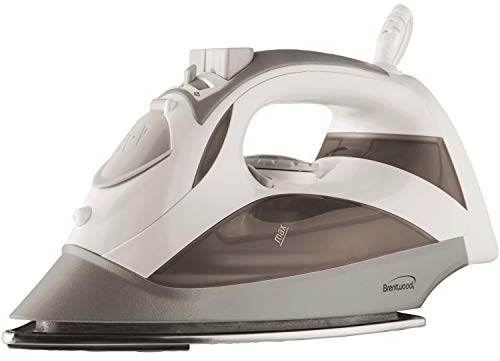 Brentwood MPI-90W Steam Iron with Auto Shut-Off, White