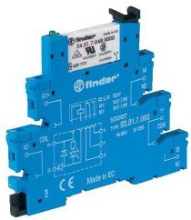 Finder Coupling Relay 6.2mm 38.51.0.012.0060 1W 12VAC/DC Series 38 Switch Relay 8012823186597
