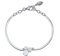 Esprit Damen-Armreif Composition 925 Silber rhodiniert Zirkonia weiß Rundschliff 60 cm - ESBA91297A600