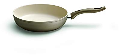 Kelomat, 3528-364, Pfanne rund 26cm, CERAMIC INDUKTION BRONZE, Durchmesser 26 cm, Edelstahl, Keramikbeschichtung, bronze