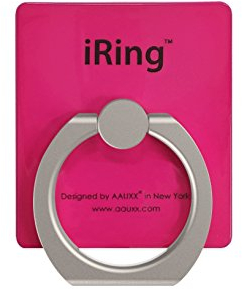 iRing Premium Style Ring, Smartphone-, Handy-Halterung, Haltegriff, Standfuß, Autohalterung, Selfie, für iPhone 6/6Plus/6S, Galaxy 5/S6/Note, Sony Xperia Z5, LG G4/Nexus 5 X, Huawei G8/P8, HTC One A9/M9/Desire