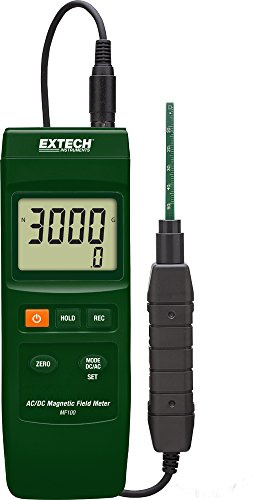 Extech MF100 AC/DC Magnetic Field Meter, Hall Effect Sensor