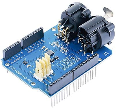 CQRobot DMX Shield MAX485-Chipsatz Kompatibel mit Arduino Board (RDM-fähig), Gerät in DMX512-Netzwerk, LED/Musik-Remote-Geräteverwaltung fähig, erweiterter DMX-Master.