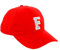 Morefaz Unisex Jungen Mädchen Mütze Baseball Cap ROT Hut Kinder Kappe Alphabet A-Z TM (F)