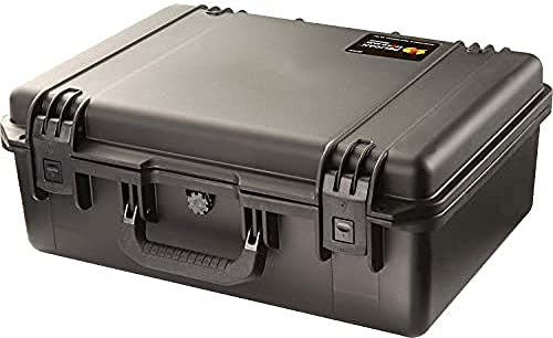 PELI Storm IM2600 valise de transport extrêmement résistante, étanche à l'eau et à la poussière, capacité de35L, fabriquée aux États-Unis, avec insert en mousse personnalisable, couleur: noire