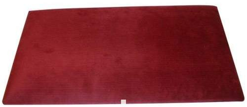 Stagg 9738 Rechteckige Sitzfläche, Vinyl für PB40/45, 52 x 29 cm rot