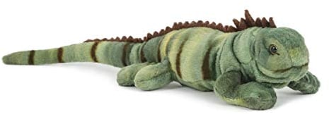 Stofftier Leguan 33 cm, Kuscheltier Plüschtier Leguane Echse Tier Tiere