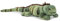 Stofftier Leguan 33 cm, Kuscheltier Plüschtier Leguane Echse Tier Tiere