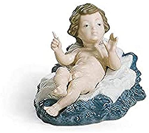 LLADRÓ Krippenfigur Christkind. Jesuskind. Porzellan.