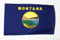 AZ FLAG - Flagge Montana - 90x60 cm - Bundesstaat Montana Fahne 100% Polyester mit Messing-Ösen - 50g
