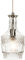 Firstlight Products Decanter 1 Light Pendant, E14, 40 W, Chrome with Clear Decorative Glass