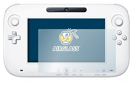 brotect Pellicola Protettiva Vetro per Nintendo Wii U GamePad (Controller) Protezione Schermo [Durezza Estrema 9H, Chiaro]