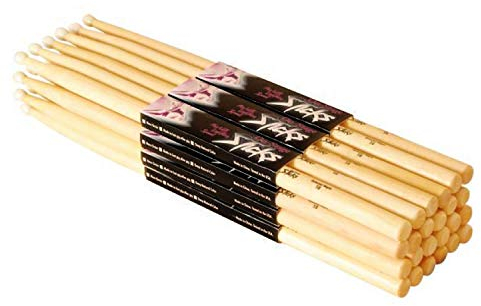 One Stage MW7A - Bacchette per batteria, misura 7 A, 12 paia