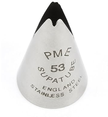 PME - Supatube - Douille Lys à Feuilles larges en Acier Inoxydable Sans Soudure n° 53