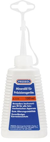 Pressol 1866303 Universalschmierstoff 100ml weiß | hochwertiges Feinmechaniköl