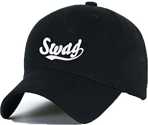 Morefaz New Casual Baseball Cap Swag Caps schwarz