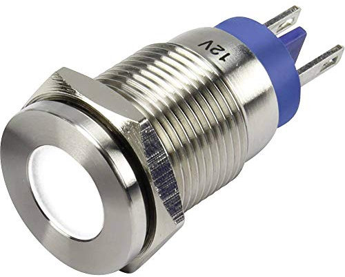 TRU COMPONENTS 1302139 LED Signalleuchte, weiß, 12 V/DC, 1 Stück