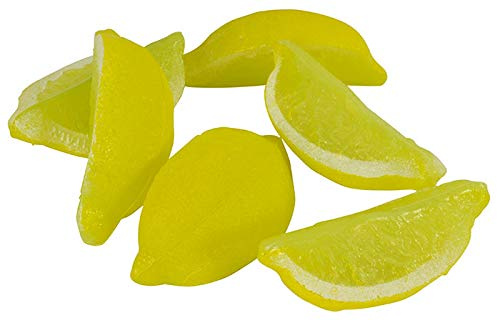 Props4shows Plastic Lemon Quarters - Pack of 6