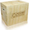 POWER GUIDANCE Unisex – Erwachsene Jumping Jump Box, Wood, 60/50/45CM EU