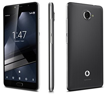 Pay As You Go Vodafone Smart Ultra 7 Phone Silver Sim-Free UK Stock 5.5 Full HD 4G 13MP 16GB Android 6.0 (Black)