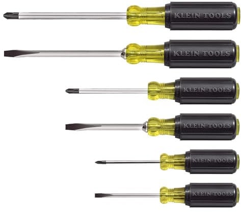 Screwdriver Set, Cushion Grip, 6-Piece KLEIN TOOLS 85074