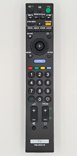 Télécommande de rechange pour téléviseur Sony RM-ED016