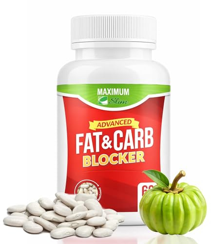 Maximum Slim Fat & Carb Blocker Pure Kidney Bean Extract for Weight Loss and Appetite Suppressant,