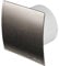 Badlüfter Ø 100 mm silber gebürstet WES Lüfter Ventilator Deckenlüfter Front Wandlüfter Badventilator Ventilator Einbaulüfter Bad Küche Standart