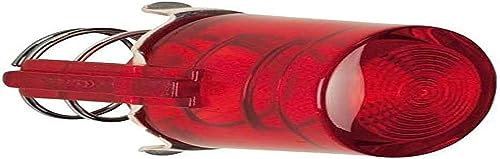 Hager Mando para pulsador y piloto E10, berker Series 1930,Glas,Palazzo Rojo transparente