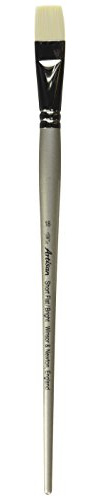Winsor & Newton Size 18 Artisan Water Mixable Oil Colour Short Flat/Bright Brush