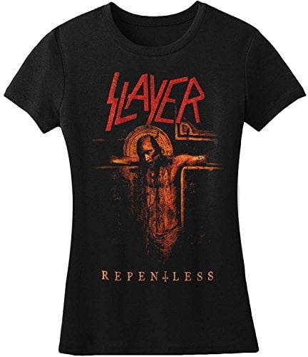 Slayer Repentless Crucifix Junior Top Small Black