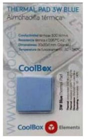 COOLBOX Coo-TGH3W-Pad - Kit di pasta termica per PC portatile, 4 pezzi, colore: Blu