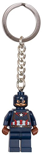 Lego Marvel Super Heroes Captain America Keyring Avengers