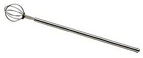 Norpro 8.25 Stainless Steel Mini Cocktail Mixing Stirring Whisk w/ Long Handle